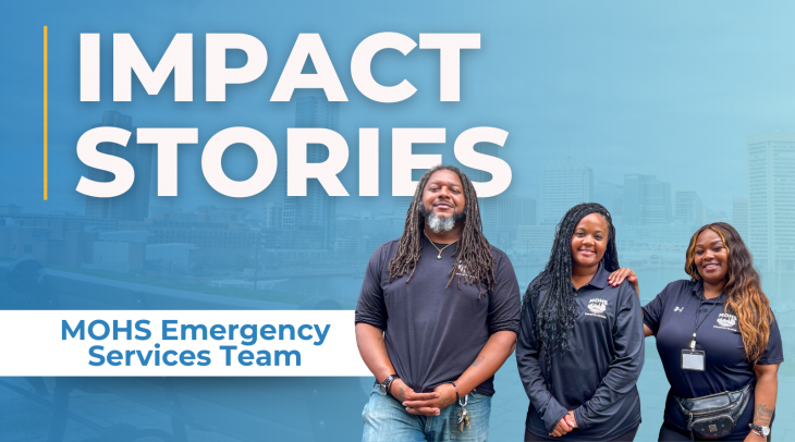 Impact Stories banner - MOHS Emergency Services Team